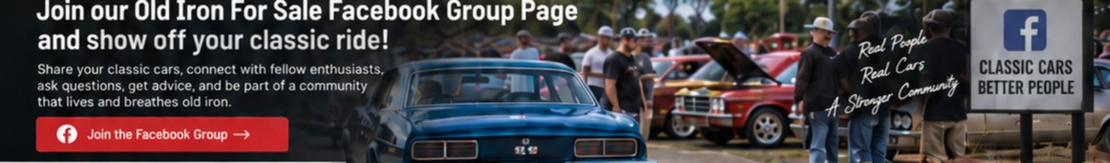 Join the Old Iron For Sale Facebook Group