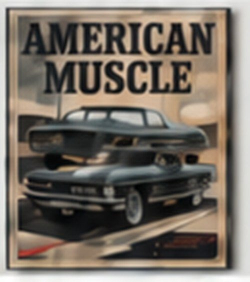 American Muscle Poster