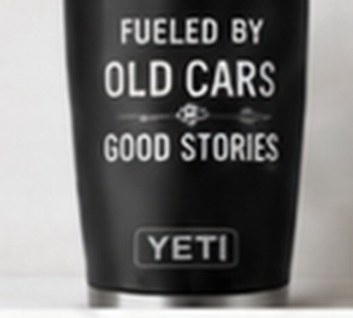 Fueled By Old Cars Tumbler